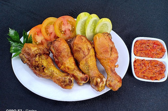 Resep Ayam Goreng bumbu kuning Praktis