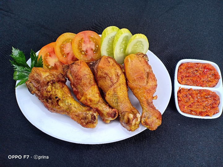 Resep Ayam Goreng bumbu kuning Praktis