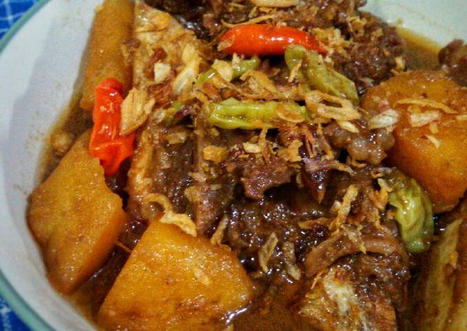 Semur Iga Pedas #BikinRamadanBerkesan