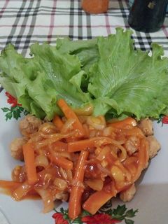 Foto resep Ikan kakap goreng tepung asam manis
