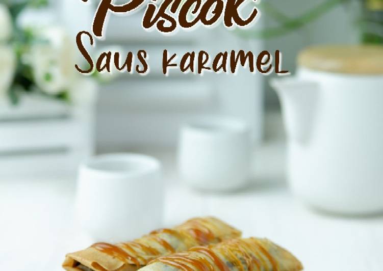 Resep Piscok saus karamel, Enak