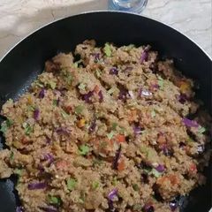 A picture of Quinoa Fried Rice!!!.