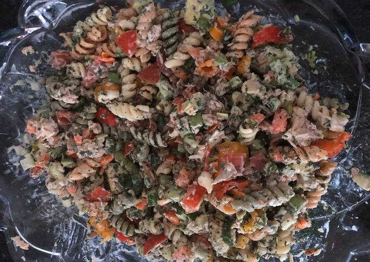 Recipe of Appetizing Tuna Pasta Salad