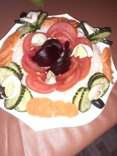 صورة لوصفة سلطة الخضر