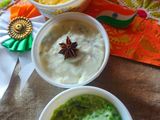 Tricolour Raita