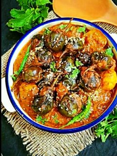 बघारे स्पाइसी दही बैंगन (Baghare spicy dahi Baingan recipe in Hindi) रेसिपी मुख्य फोटो