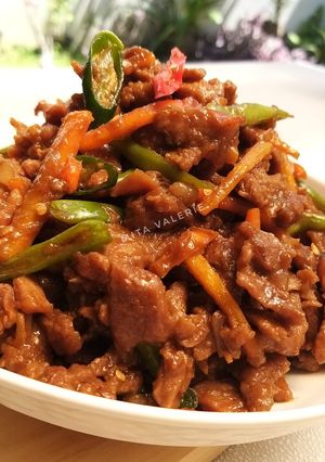 Foto resep Oseng Daging Pedas
