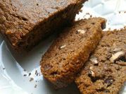 Una foto de budín de harina de lino