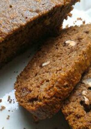 Una foto de Budín de Peras y Nueces