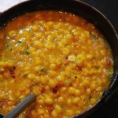 A picture of Chana dal tarka.