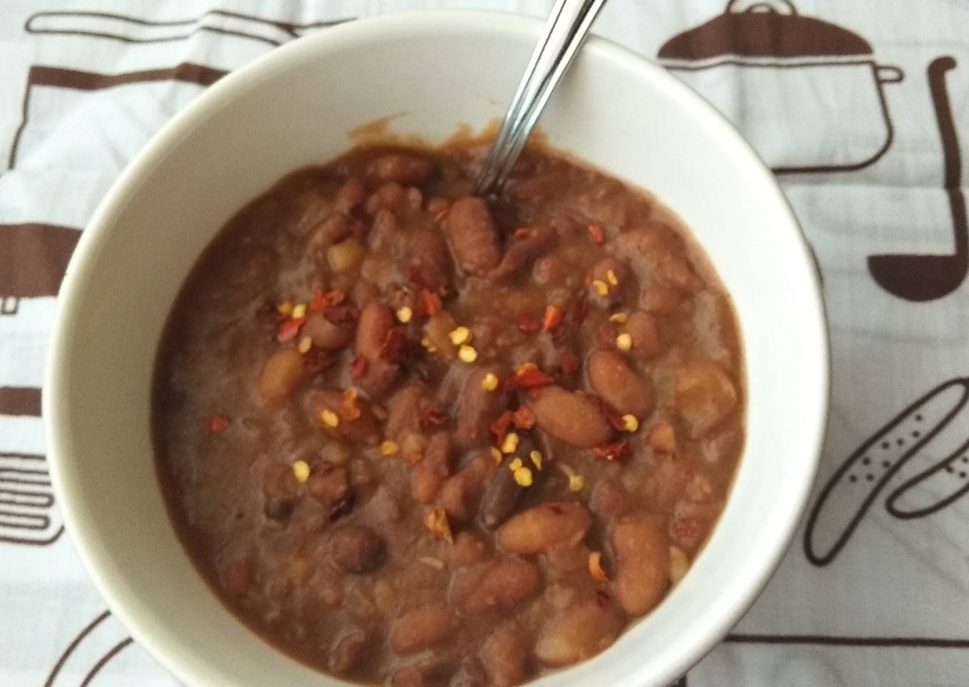 Sugar beans soup