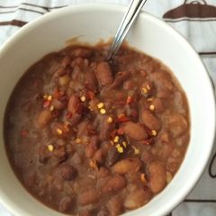 A picture of Sugar beans soup.