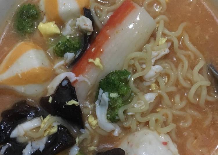 Resep Mie warna warni, Sempurna