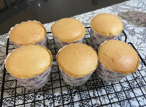 原味杯子蛋糕 的食譜成品照片