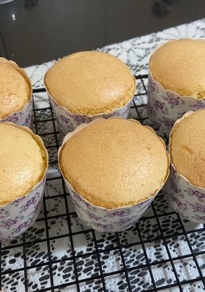 原味杯子蛋糕 的食譜成品照片