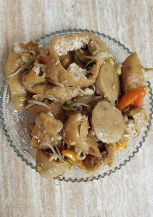 Foto resep Tumis Tuhu, Bakso dan Toge