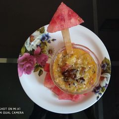A picture of Watermelon Rind Kheer.