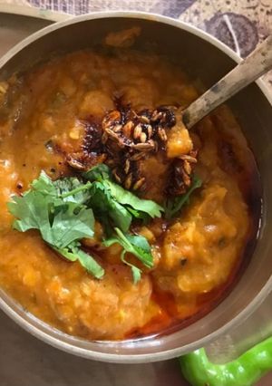 A picture of Double tadka mix dal.