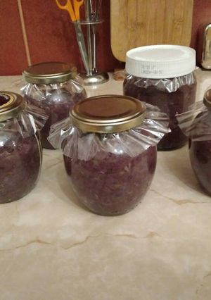 Lila hagyma zsírban lesütve recept fotója