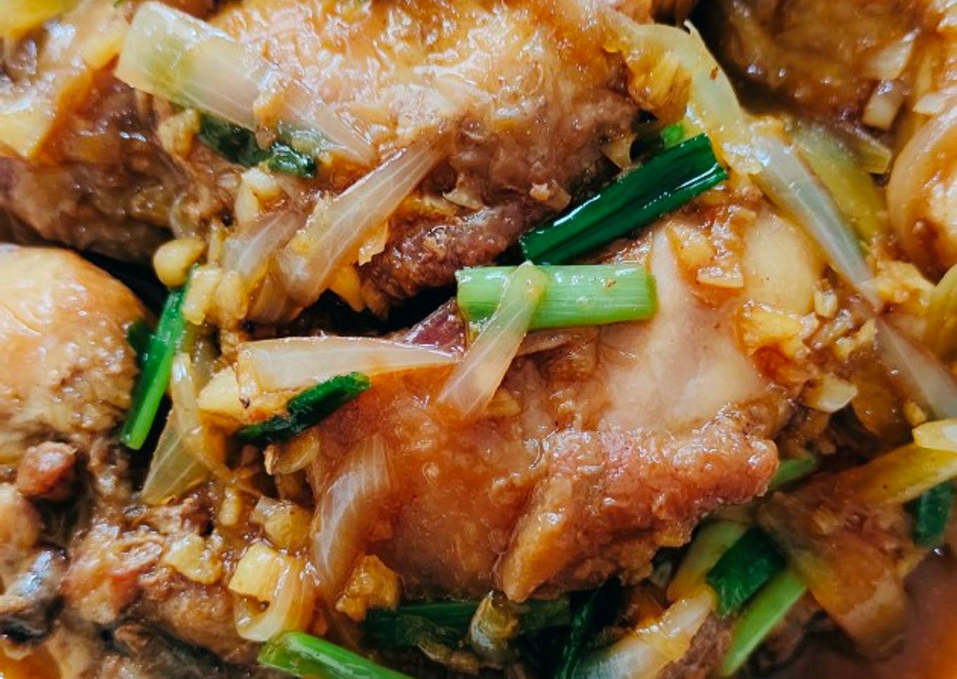 Ayam goreng saos mentega