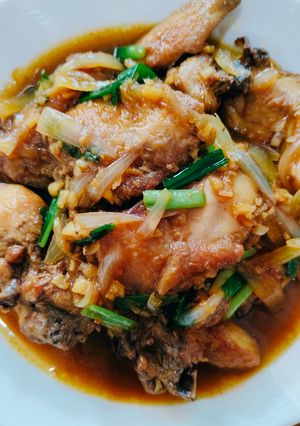 Foto resep Ayam goreng saos mentega