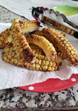 A picture of Corn fryer 🌽.