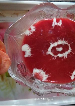 A picture of Mix vegetable soup.