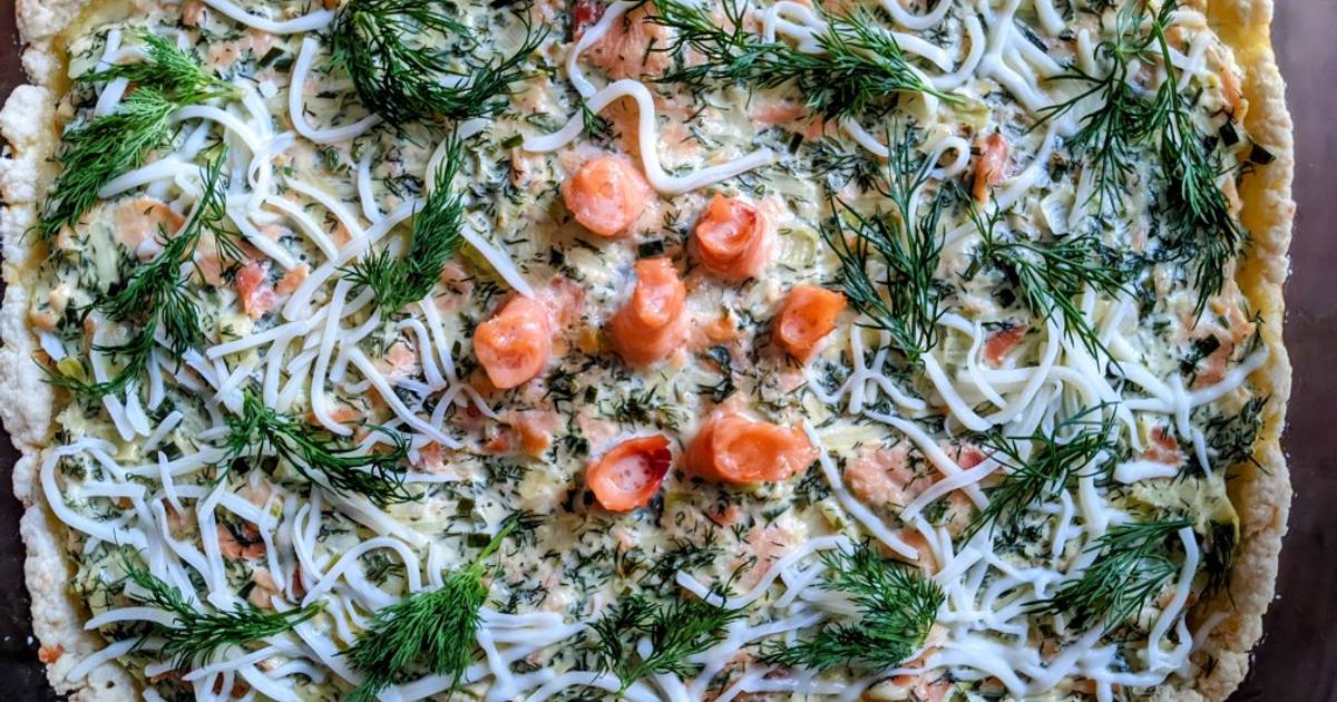 Salmon & Dill Pie Recipe by Globlie Girl Cookpad