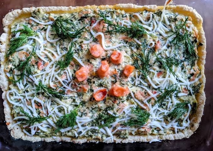 Salmon & Dill Pie