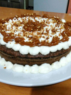 Una foto de Torta brownie súper fácil