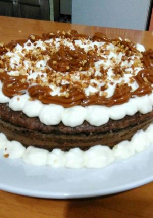 Una foto de Torta brownie súper fácil