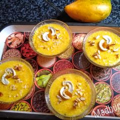 A picture of Mango Milk Kheer.