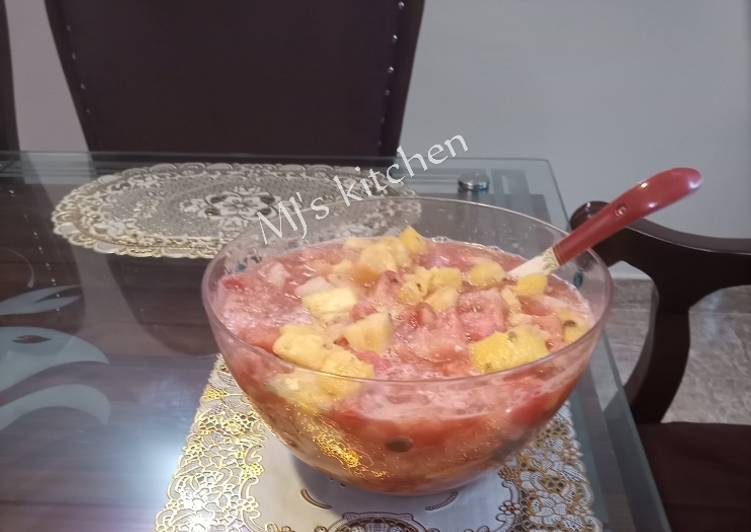 Recipe of Ultimate Infused Pine &amp; Melon salad