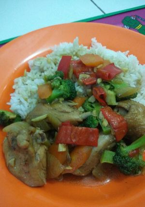 Foto resep Ayam Lada Hitam