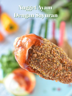 Gambar Nugget Ayam Dengan Sayur