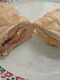 Pechuga de pollo rellena, en airfryer