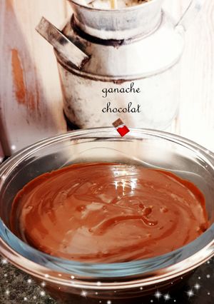 Une photo de Ganache chocolat allégée 🍫