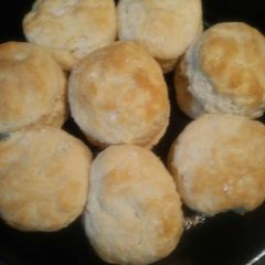 A picture of Cast Iron Skillet Biscuits from Central Florida.