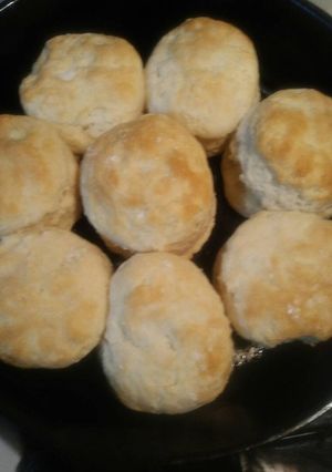 A picture of Cast Iron Skillet Biscuits from Central Florida.