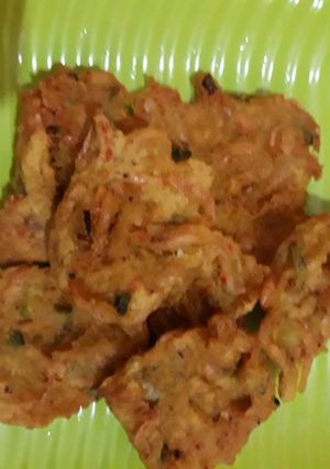 Foto resep Bakwan udang sawah renyah