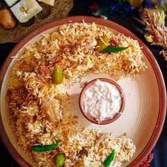 A picture of Eid Wali Biryani.