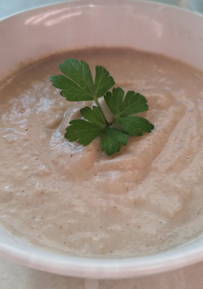 Una foto de Crema de setas