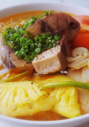 Hình của món Bún CÁ NGỪ.