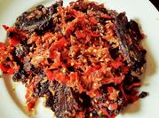 Gambar dendeng kering slice beef