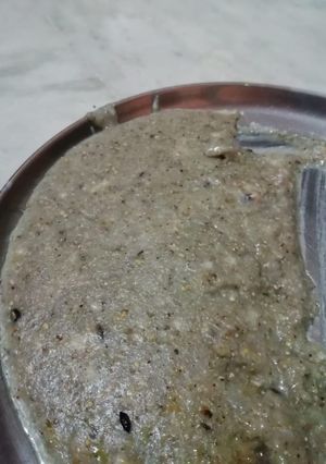 A picture of Bajra khichdi.