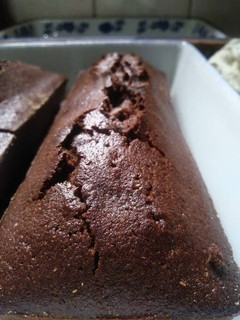Una foto de Budín de chocolate con harina integral. Fácil, rico, y rápido!!