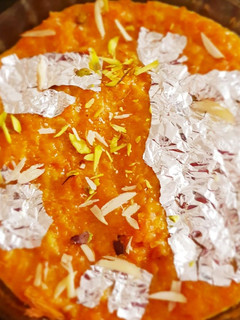 A picture of Gajar ka halwa.