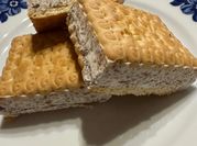 Una foto di biscotti latte condensato