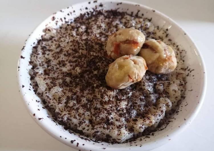 Riso latte con castagne