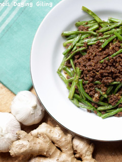 Foto resep Tumis Baby Buncis Daging Giling